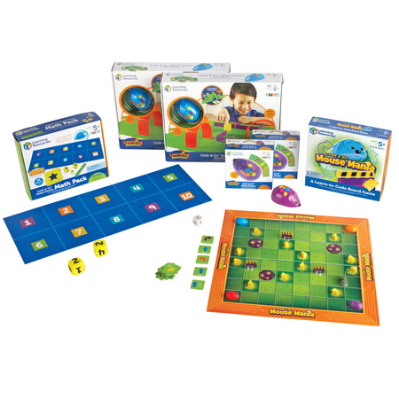 LEARNING RESOURCES Code & Go™ Robot Mouse Classroom Set 2862